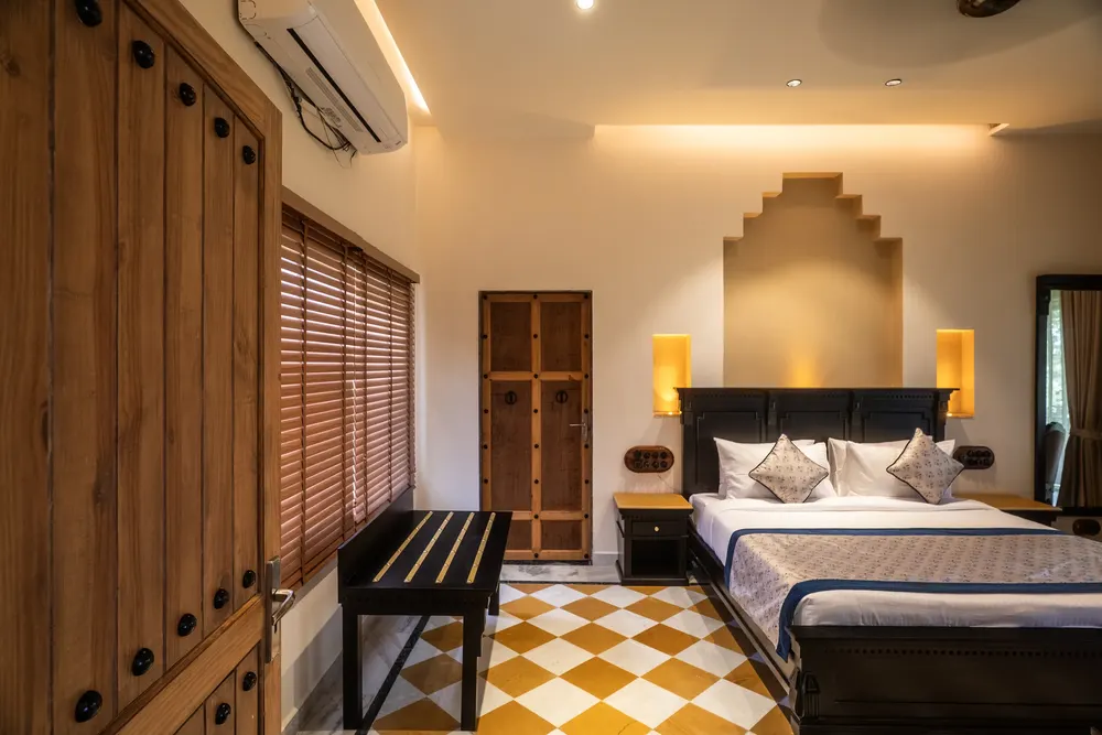 Inside the villa