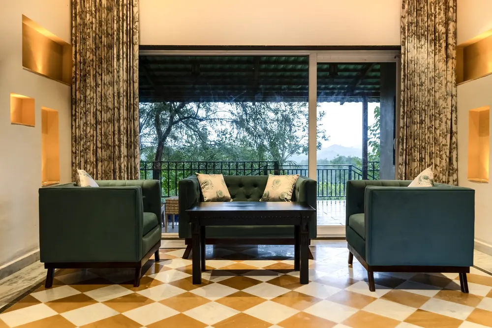 The living hall