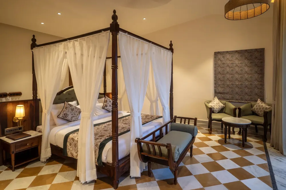 The bedroom